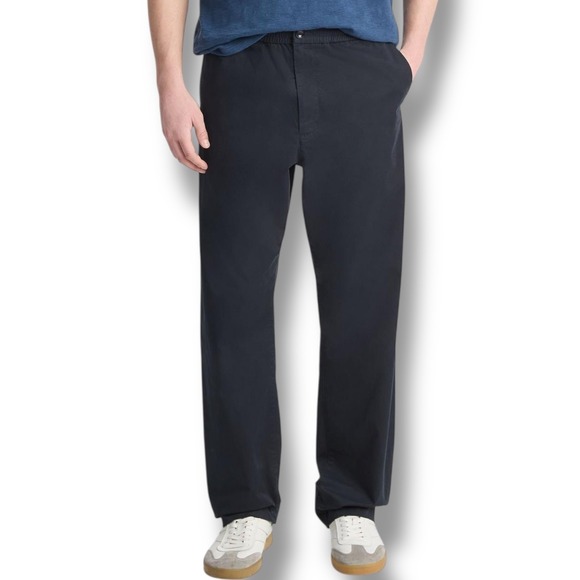 NWT Vince Cotton-Blend Louie Beach Pant Mens Size Extra Large XL Blue - $245